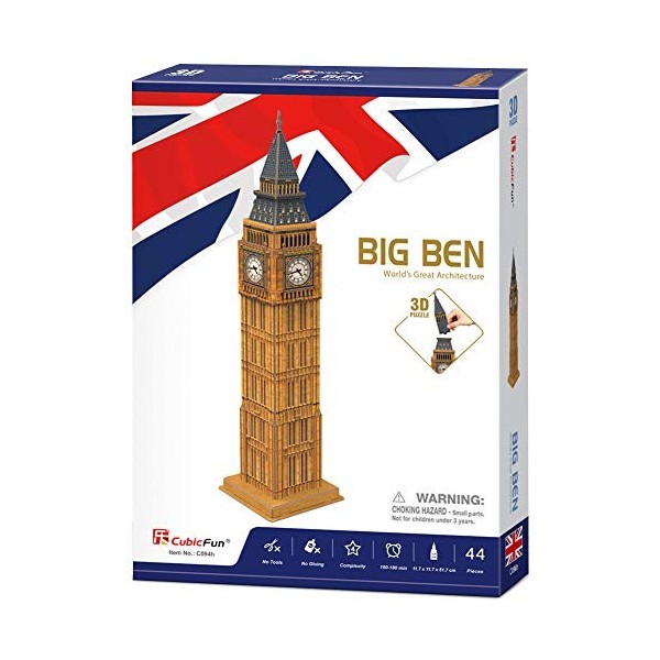 Ak Sport - 0625610 - Puzzle 3D - Big Ben - 47 Pièces