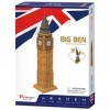 Ak Sport - 0625610 - Puzzle 3D - Big Ben - 47 Pièces