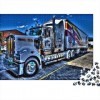 Puzzles 1000 pièces pour Adultes Voiture de Gros Camion | A432 Puzzle pour Adultes et Adolescents Jeu de Puzzle Artwork Jigsa