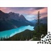 1000 Pièces Puzzles pour Adultes Puzzles Difficiles pour Adultes, Jeu de Puzzle Impossible | Canada Hills, Parc National Banf