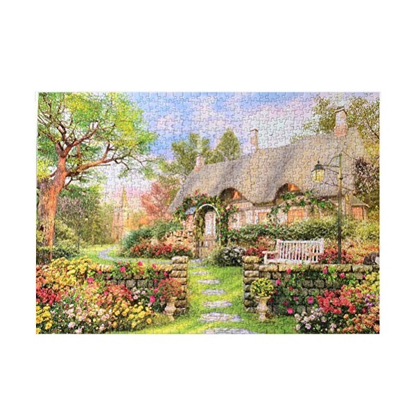 AMONIDA Jouet de Jeu de Puzzle, Intéressant Puzzle Décoratif de 1000 Pièces pour Enfants à Afficher Coloré3 