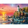 Ravensburger 12000217 – Phare Le Soir – Puzzle 500 pièces pour Adultes et Enfants à partir de 12 Ans