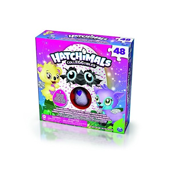 Bizak- Hatchimals Mistery Puzzle, 61928470, Multicolore