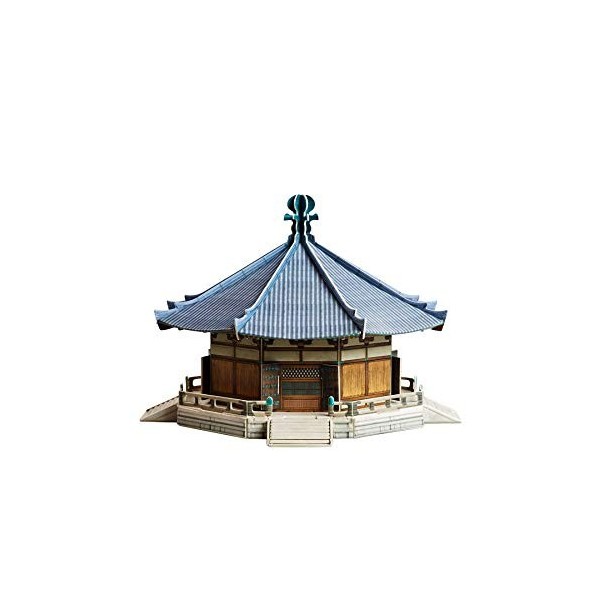 Umbum Puzzles 3D innovants – Yumedono Hall of Dreams , Japon 14,7 cm, 9,9 cm, 62 pièces de Papier Intelligent 534 