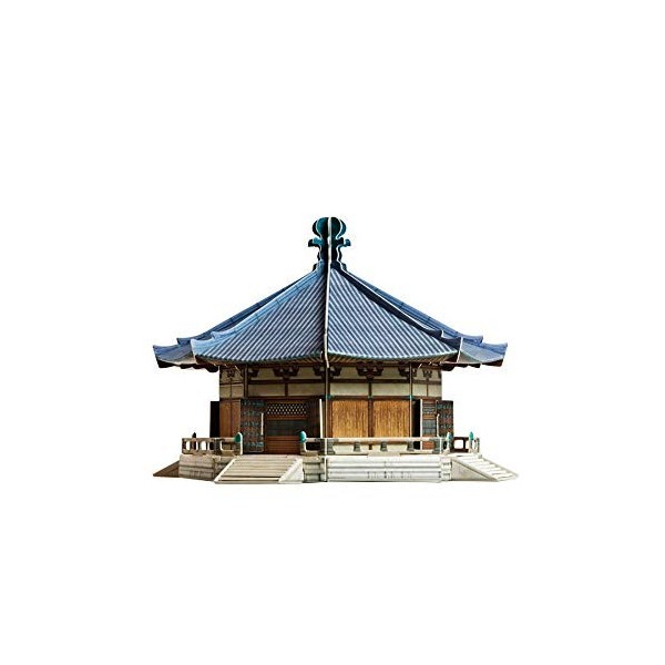 Umbum Puzzles 3D innovants – Yumedono Hall of Dreams , Japon 14,7 cm, 9,9 cm, 62 pièces de Papier Intelligent 534 