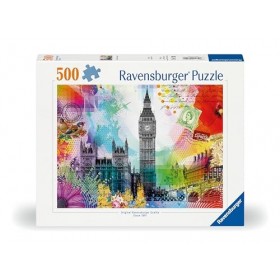 Ravensburger 12000309 Salutations de Londres Puzzle 500 pièces