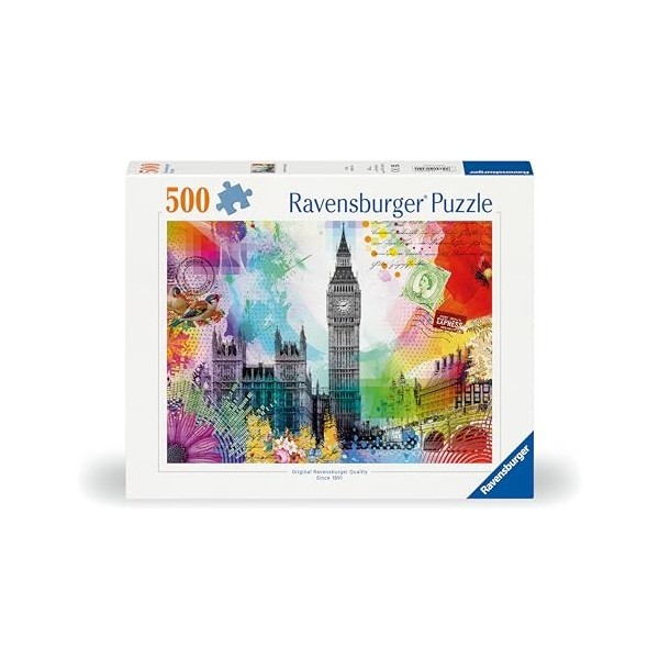 Ravensburger 12000309 Salutations de Londres Puzzle 500 pièces