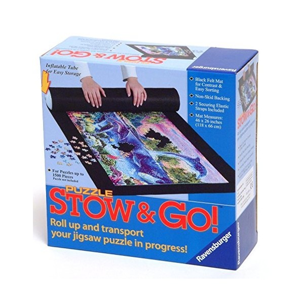 Ravensburger Stow and Go Rangement à roulettes pour Puzzle