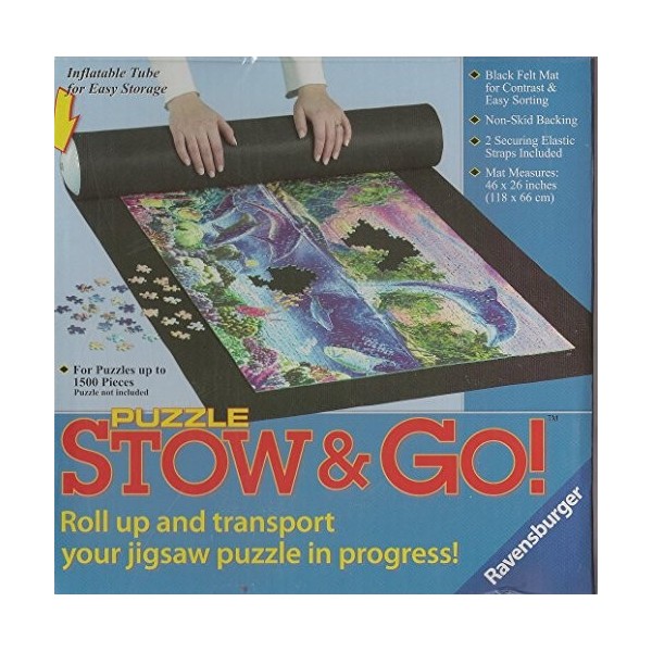 Ravensburger Stow and Go Rangement à roulettes pour Puzzle