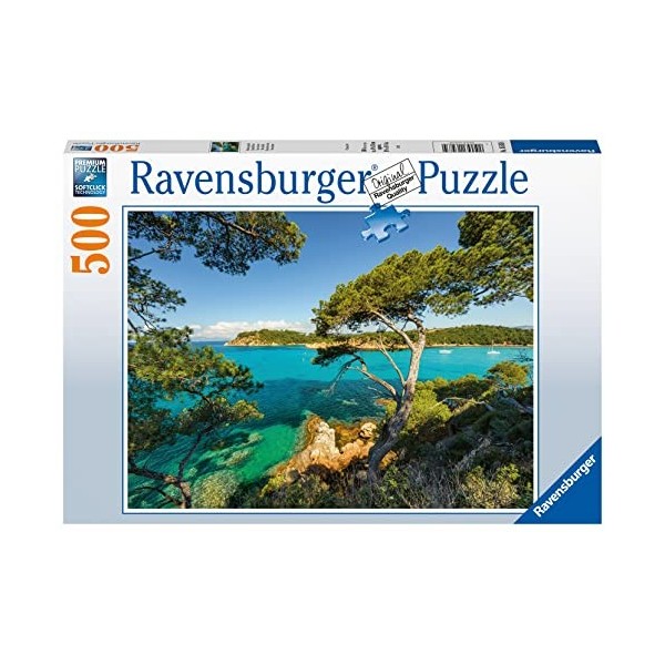 Ravensburger - Puzzle Adulte - Puzzle 500 p - Vue sur la mer - 16583