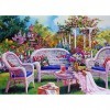 Puzzle 1000 pièces, Puzzle pour Adultes, Puzzle coloré - Jardin de Fleurs, Puzzle 1000 pièces décoration de la Maison Puzzle,