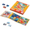 Jouet Puzzle en Magnétique pour Enfant, Montessori Puzzle en Bois de Animaux, Livre de Puzzle Assorti Jouet Éducatifs Apprent