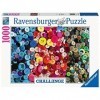 Ravensburger - Puzzle Adulte - Puzzle 1000 p - Boutons Challenge Puzzle - 16563