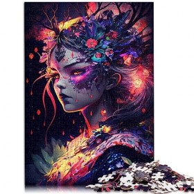 Puzzles Manga Girl pour adultesPuzzles en Carton pour Adultes 1000 pièces pour Adultes Enfants 12+ Puzzle de Noël Cadeaux pou
