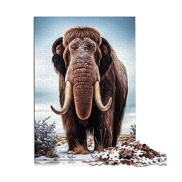 Puzzle Mandala Ice Dragon Jungle pour Adultes, 1000 pièces, en Carton, Jeu Stimulant, Jouets, 10,27x14,96 Pouces