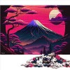 Puzzle Mont Fuji pour Adultes 1000 pièces Puzzles en Carton Grands Cadeaux pour Noël 26x38 cm