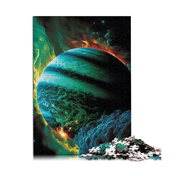 Puzzle Portrait daigle Gris 1000 pièces en Carton recyclé pour Famille ou Enfants 10,27 x 14,96 Pouces