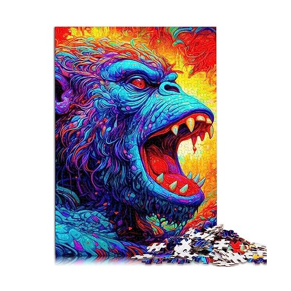 Puzzle Portrait daigle Gris 1000 pièces en Carton recyclé pour Famille ou Enfants 10,27 x 14,96 Pouces
