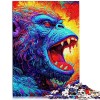 Puzzle Portrait daigle Gris 1000 pièces en Carton recyclé pour Famille ou Enfants 10,27 x 14,96 Pouces