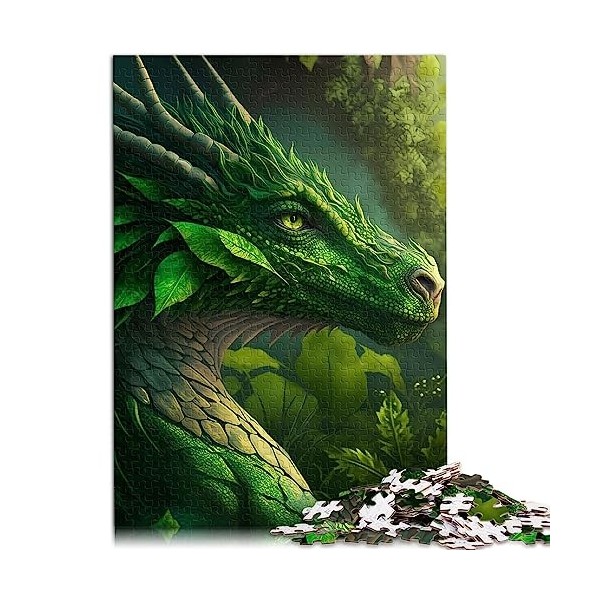 Puzzle Portrait daigle Gris 1000 pièces en Carton recyclé pour Famille ou Enfants 10,27 x 14,96 Pouces