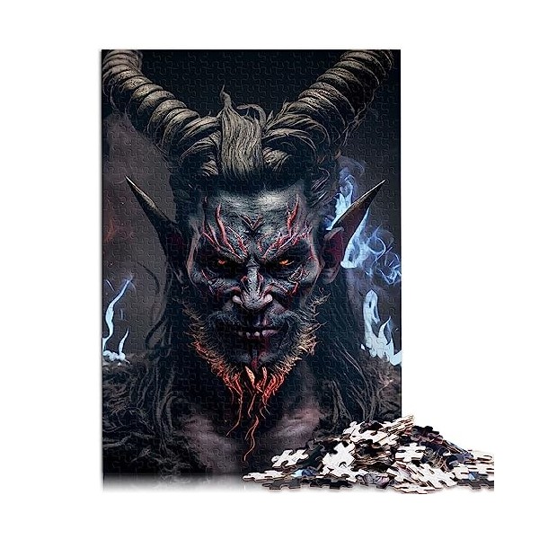 Puzzle Sirène deau Sombre pour Adultes 1000 pièces en Carton 100% recyclé pour Adultes et Enfants à partir de 10 Ans 26 x 38