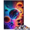 Puzzles de 1000 pièces pour Adultes et Enfants Epic Fantasy Fire Mage Rouge Premium 100% Planche recyclée Bon Cadeau pour Adu