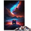 Puzzles de 1000 pièces pour Adultes et Enfants Epic Fantasy Fire Mage Rouge Premium 100% Planche recyclée Bon Cadeau pour Adu