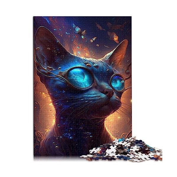 Puzzle Astronaute Husky sibérien pour Adultes, Planche 100% recyclée de qualité supérieure, Jeu Stimulant, 26x38cm