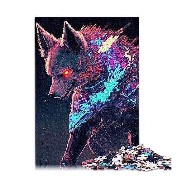 Puzzle Astronaute Husky sibérien pour Adultes, Planche 100% recyclée de qualité supérieure, Jeu Stimulant, 26x38cm