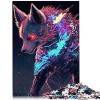 Puzzle Astronaute Husky sibérien pour Adultes, Planche 100% recyclée de qualité supérieure, Jeu Stimulant, 26x38cm
