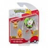 Pokemon- Lot de 3 Comprend des Figurines de Combat Torchic, Évoli et 7,6 cm – Détails Authentiques, PKW2678