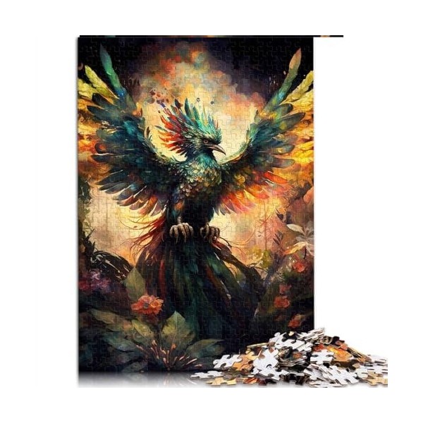 Phoenix 1000 pièces Puzzles Adultes Puzzles Cadeaux 100% Carton recyclé et Le Puzzle 26x38 cm