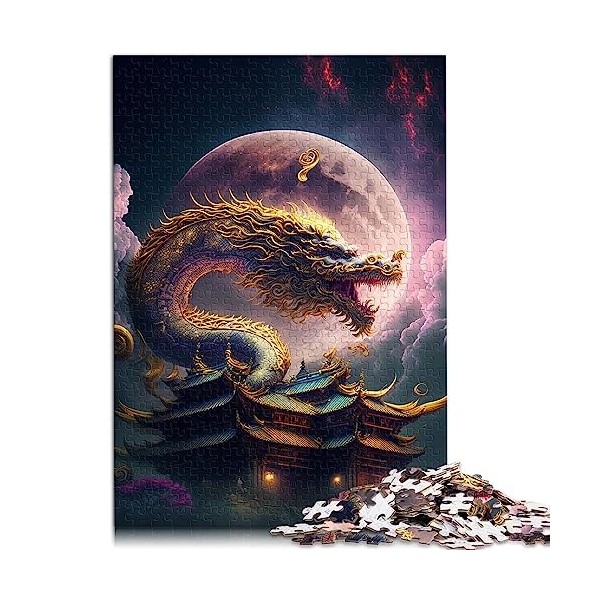 Puzzles pour Adultes Puzzle Attrape-rêves Destiny Premium 100% recyclé Jeu de société Jouets pour Adultes Puzzles familiaux C