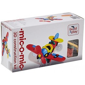 Mic O Mic - 89002 - Jeu de construction - Avion - 10.5 cm