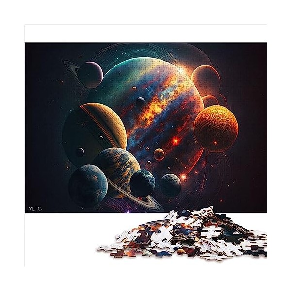 Puzzle Escargot pour Adultes, 1000 pièces, 100% Carton recyclé, Cadeaux Secrets du Père Noël, 26 x 38 cm