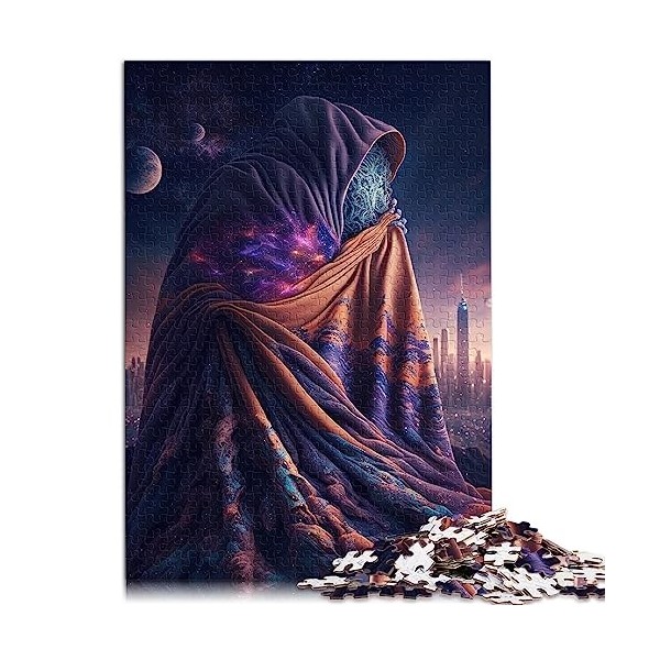 Puzzle crâne de Pirate 1000 pièces en Carton recyclé Cadeaux danniversaire de Noël 10,27 x 14,96 Pouces