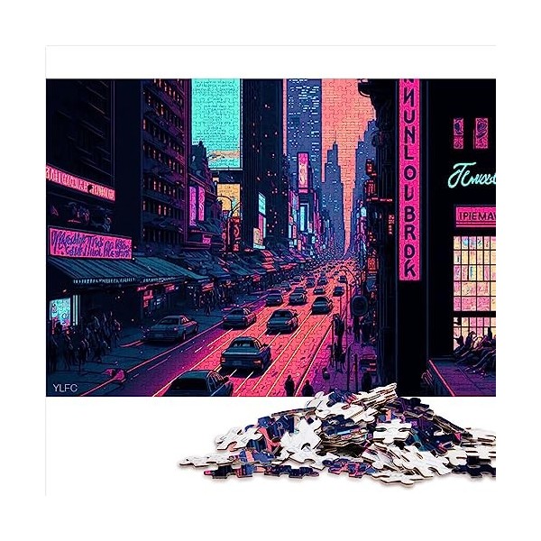 Puzzle Panda 1000 pièces Extra Larges, Planche recyclée de qualité supérieure, Jeu de Puzzle pour Adultes, décoration Artisti