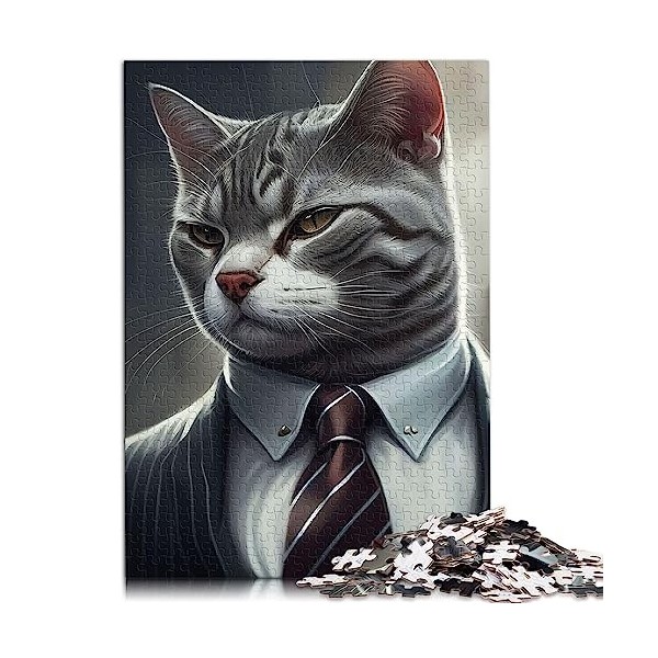 Puzzle Vache des Highlands au Charbon de Bois pour Adultes et enfantsPuzzle en Carton 1000 pièces Excellent Cadeau pour Adult