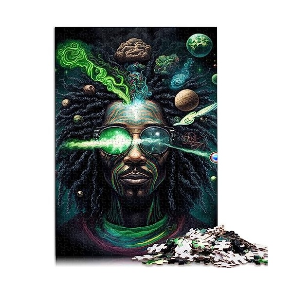 Cosmic Mufasa Puzzle Roi Lion pour Adultes Planche 100% recyclée de qualité supérieure Meilleur Cadeau pour Adultes et Enfant