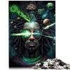 Cosmic Mufasa Puzzle Roi Lion pour Adultes Planche 100% recyclée de qualité supérieure Meilleur Cadeau pour Adultes et Enfant