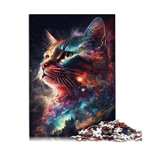 Cosmic Mufasa Puzzle Roi Lion pour Adultes Planche 100% recyclée de qualité supérieure Meilleur Cadeau pour Adultes et Enfant