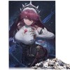 Puzzle 1000 pièces pour Adultes Genshin Impact Raiden Shogun Carton de qualité supérieure à emboîtement précis Excellent Cade