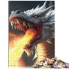 Puzzles de 1000 pièces pour Adultes Oeuvre de Dragon Mystique Puzzle Durable en Carton recyclé pour Adultes | Jeux 10,27x14,9