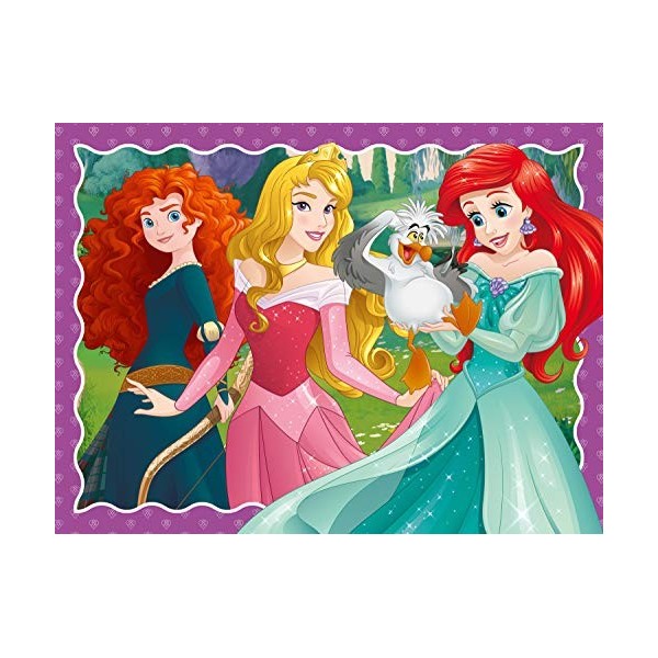 Ravensburger- Disney Princess Puzzle de 4 12, 16, 20, 24 pièces pour Enfants à partir de 3 Ans, 3079, 0