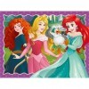 Ravensburger- Disney Princess Puzzle de 4 12, 16, 20, 24 pièces pour Enfants à partir de 3 Ans, 3079, 0