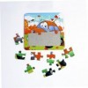 Toyvian 12 Pièces Jouet Puzzle en Papier pour Enfants Puzzle danimaux de Dessin animé Animal Cadeau De bébé