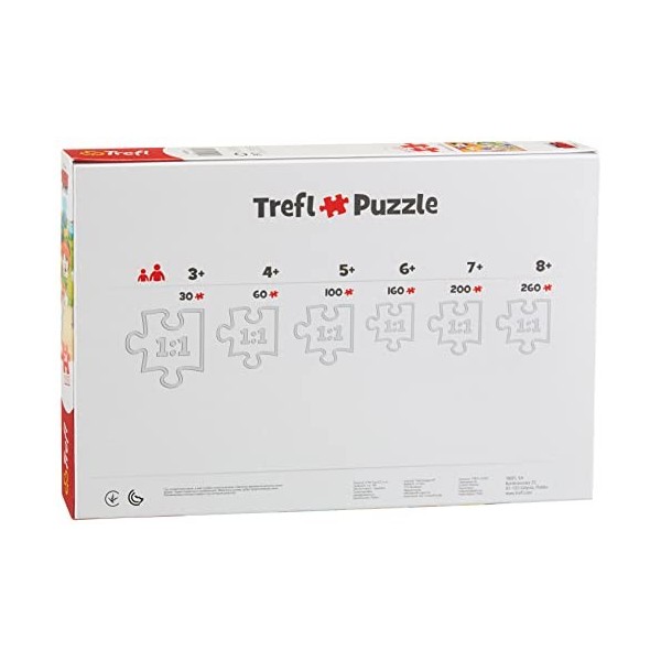 Trefl- Puzzels, WPU-14291-01-010-01, coloré