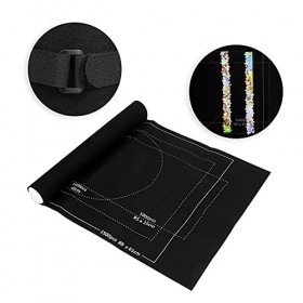 Atyhao Tapis de Puzzle, Tapis de Puzzle Portable, 1500 Pièces équipé de 3 Sangles, pour Adultes et Enfants, Joueur de Puzzle 