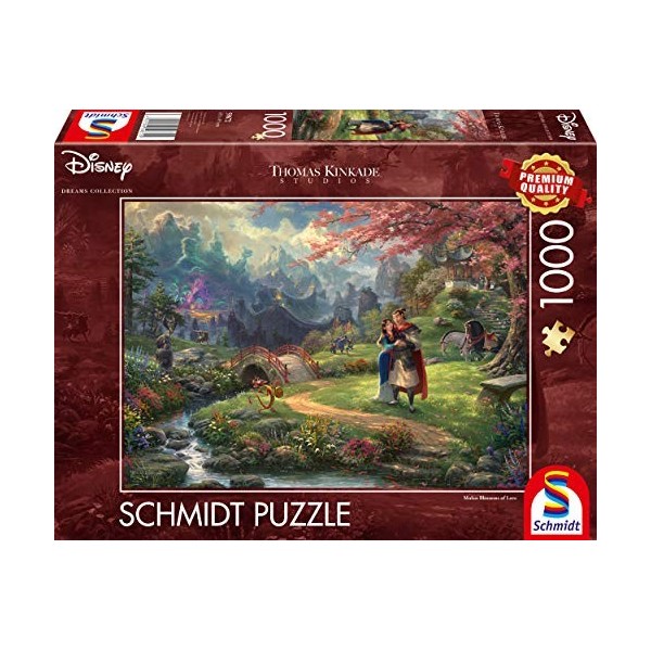 Schmidt 59672 Thomas Kinkade Mulan Jigsaw Puzzle