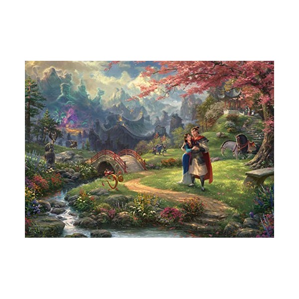 Schmidt 59672 Thomas Kinkade Mulan Jigsaw Puzzle